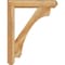 Ekena Millwork Legacy Craftsman Rough Sawn Bracket w/ Offset Brace, Western Red Cedar, 6"W x 28"D x 36"H BKT0604X28X36LEC04RWR - alternate 4